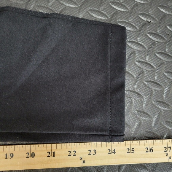 American Giant Ponte Knit Cropped Straight Leg Pants Black Size 4 - Picture 6 of 8